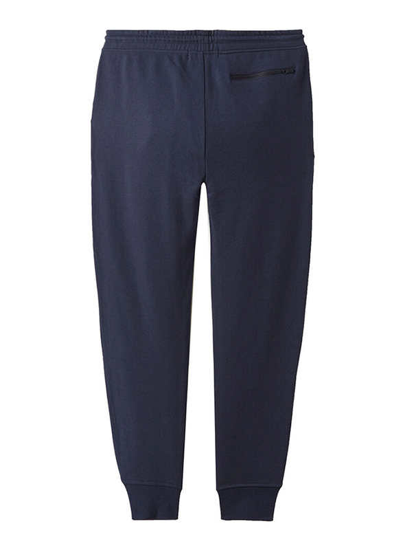 Giordano Draw String Joggers for Men, Large, Navy Blue