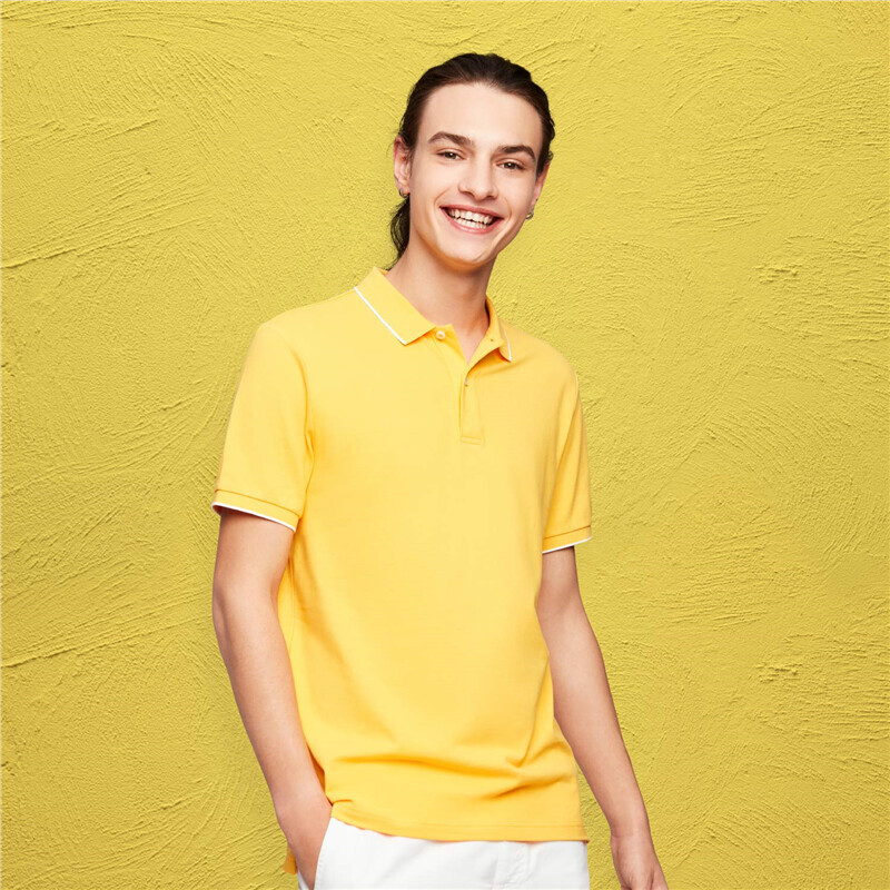 

Giordano Men's Cotton Solid Polo