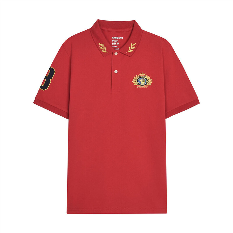 

Giordano Men's Union Jack Polo