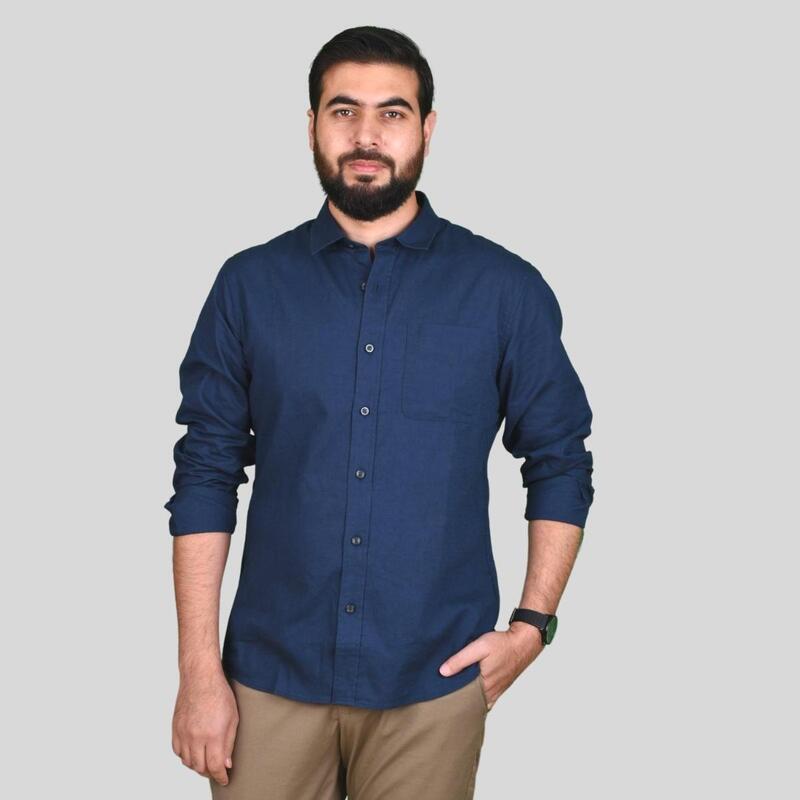 

Giordano Men's Linen Cotton Shirt