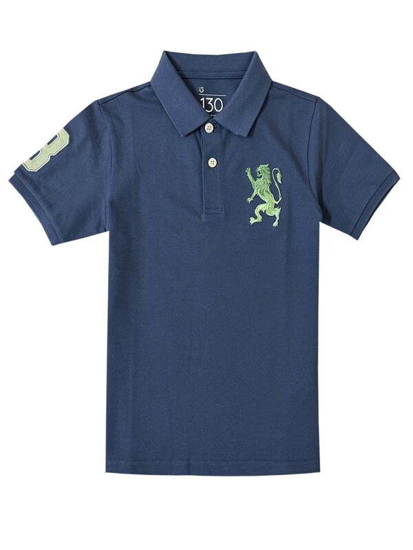 

Giordano Junior 3D Lion Polo