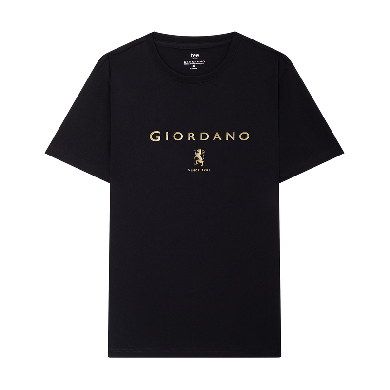 

Giordano Men's Golden Print Tee