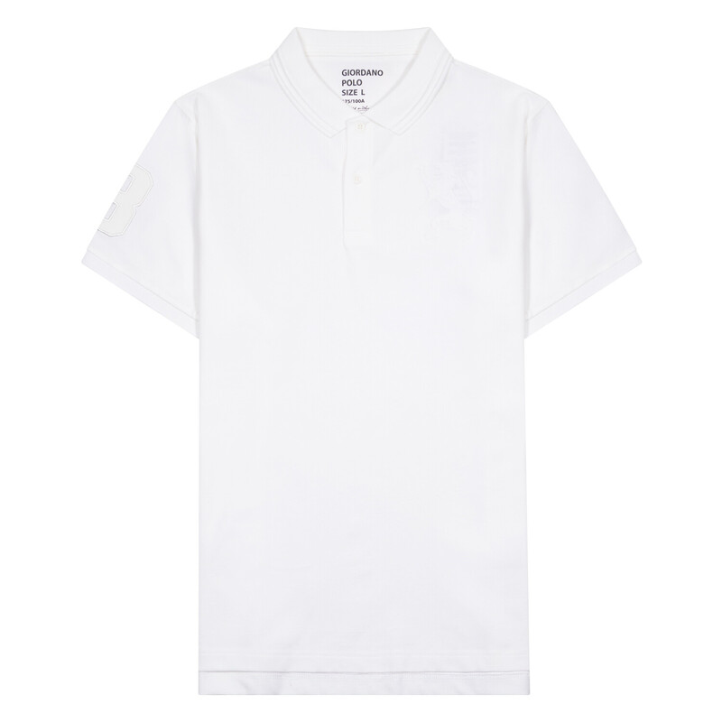 

Giordano Men's 3D Bold Lion Polo