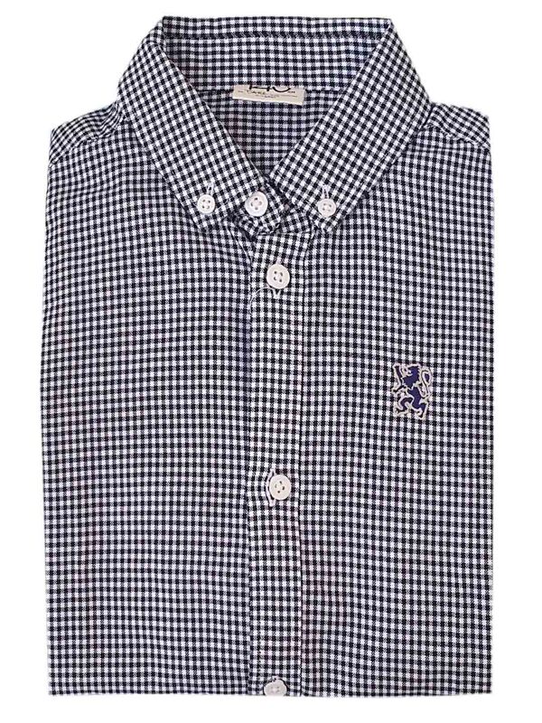 

Giordano Junior's Cotton Oxford Button Front Long Sleeve Shirt