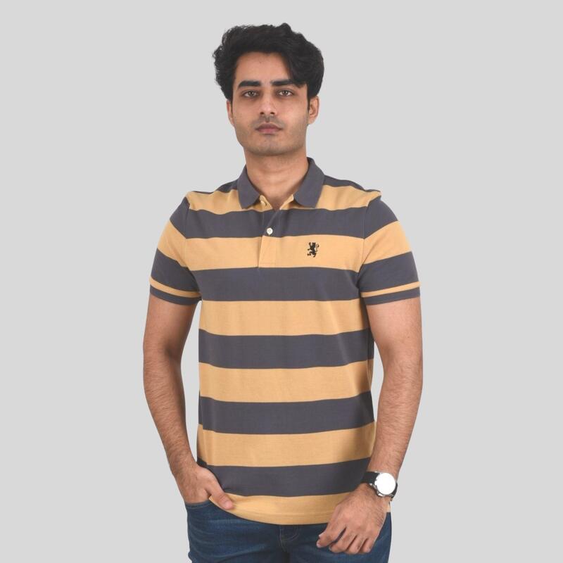 

Giordano Men's Stripe Polo