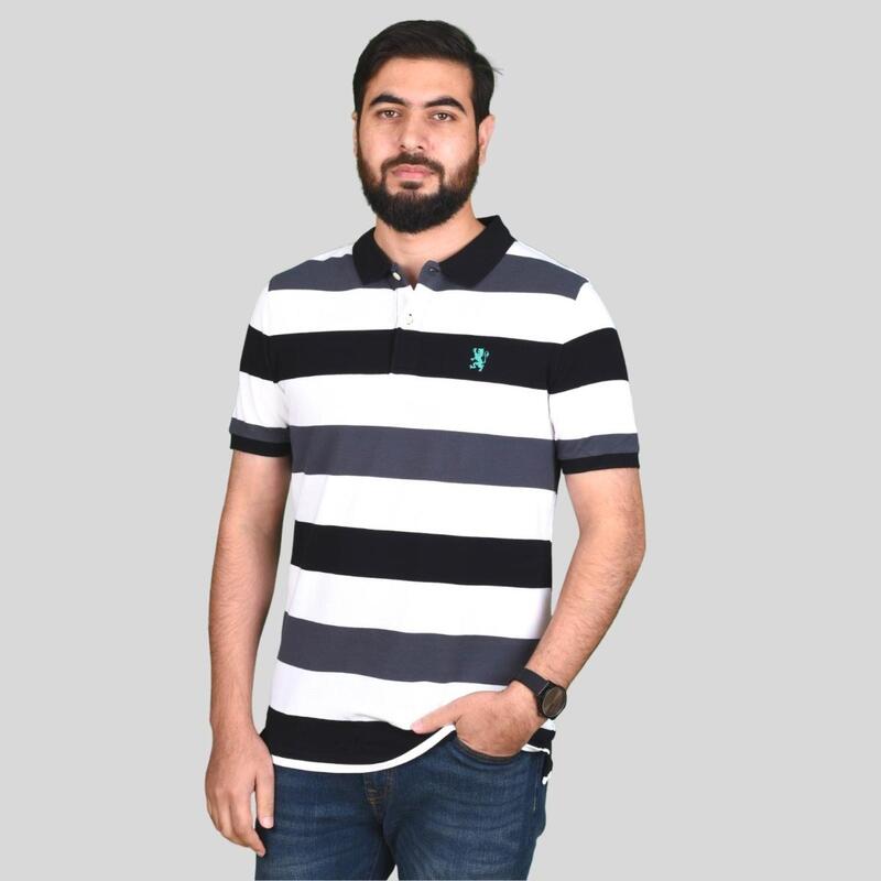 

Giordano Men's Stripe Polo