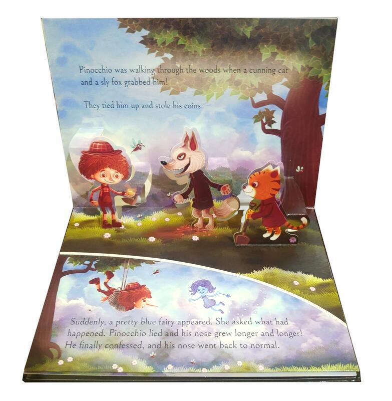 My First Pop Up Fairy Tales - Pinocchio, Hardcover Book, By: Wonder House Books