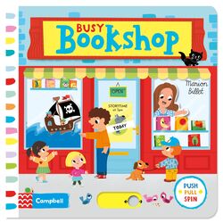 Busy Bookshop, Board Book, By: Marion Billet