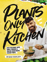 Plants Only Kitchen, Hardcover Book, By: Gaz Oakley