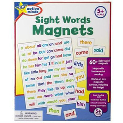 Active Minds Sight Words Magnets, Hardcover Book, By: Sequoia Children's Publishing