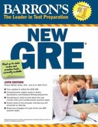 Barron's New GRE, 19th Edition (Barron's Gre).paperback,By :Sharon Weiner Green M.A.