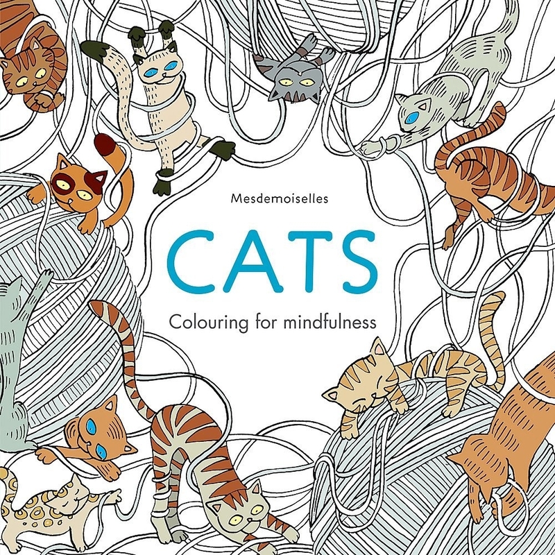 Cats (Colouring for Mindfulness), Paperback Book, By: Mesdemoiselles