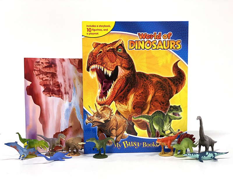 Dinosaurs: My Busy Book, Hardcover Book, By: Phidal Publishing
