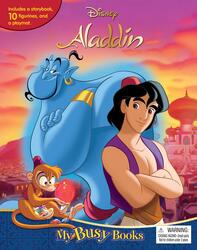 Disney Aladdin My Busy Book, Hardcover Book, By: Phidal Publishing Inc.