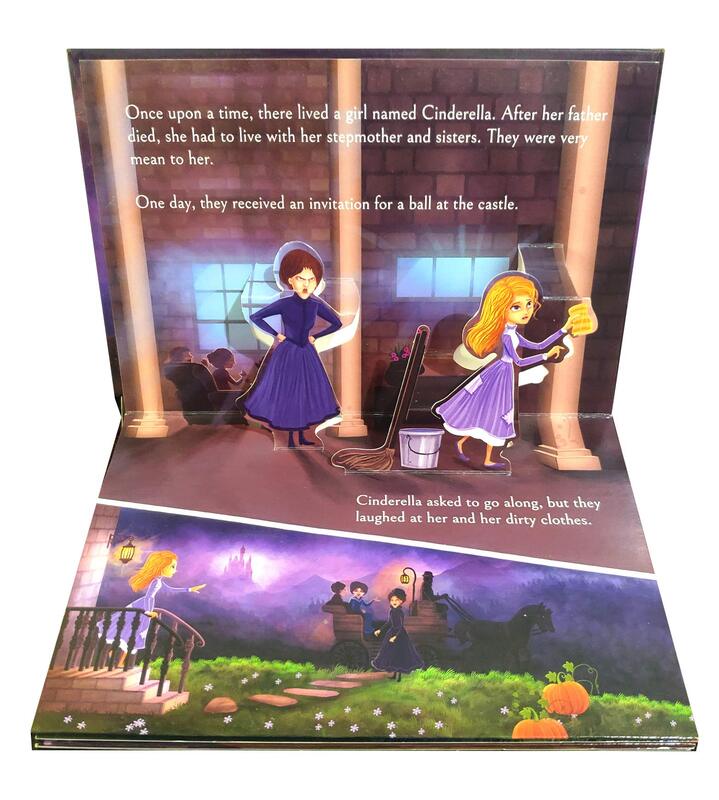 My First Pop Up Fairy Tales - Cinderella, Hardcover Book, By: Wonder House Books
