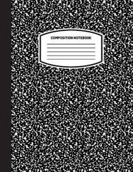Classic Composition Notebook: (8.5x11) Wide Ruled Lined Paper Notebook Journal (Black) (Notebook for.paperback,By :Blank Classic