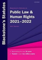 Blackstone's Statutes on Public Law & Human Rights 2021-2022.paperback,By :Stanton, John (Senior Lecturer in Law at The City Law School, City, University of London)