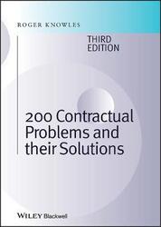 200 Contractual Problems and their Solutions,Hardcover,ByJ. Roger Knowles