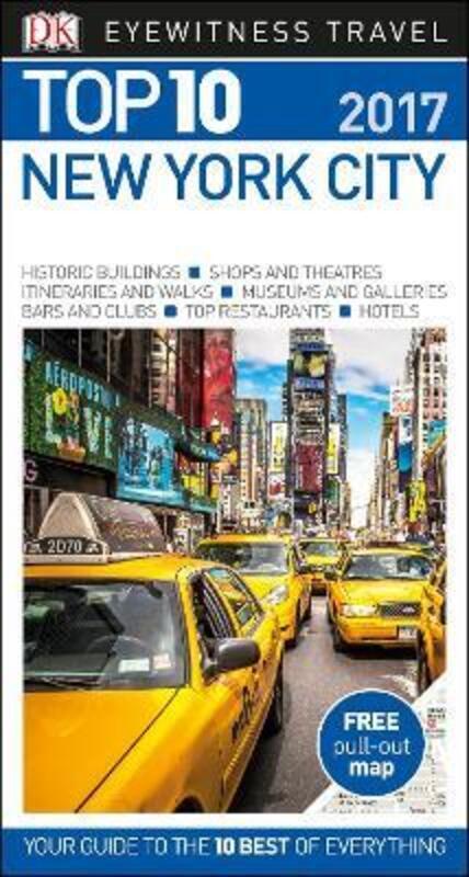 DK Eyewitness Top 10 Travel Guide New York City.paperback,By :DK