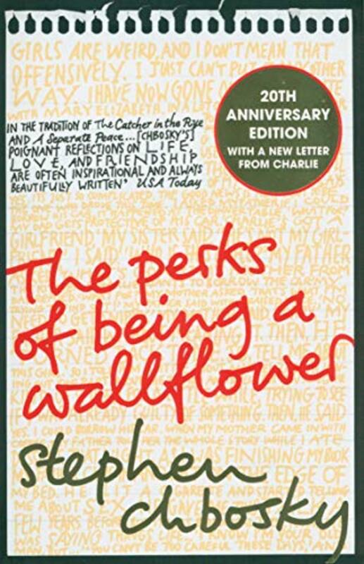 The Perks of Being a Wallflower: The 20th Anniversary Edition, Paperback Book, By: Stephen Chbosky