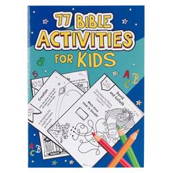 Book Softcover 77 Bible Activities for Kids, Paperback Book, By: Christian Art Gifts