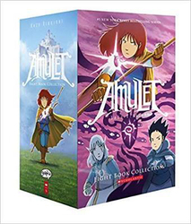 Amulet Box set 1-8 Graphix, Paperback Book, By: Kazu Kibuishi
