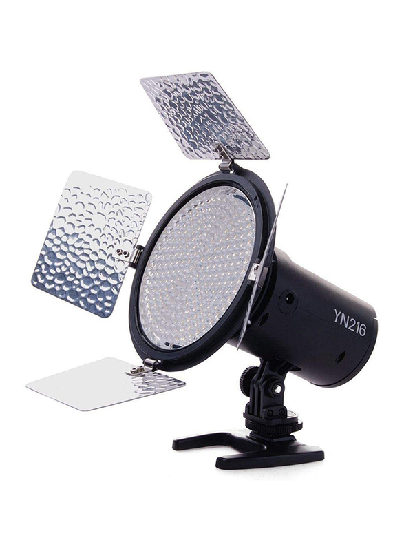 Yongnuo YN216 Pro LED Video Light 5500K for DSLR Camcorder, Black