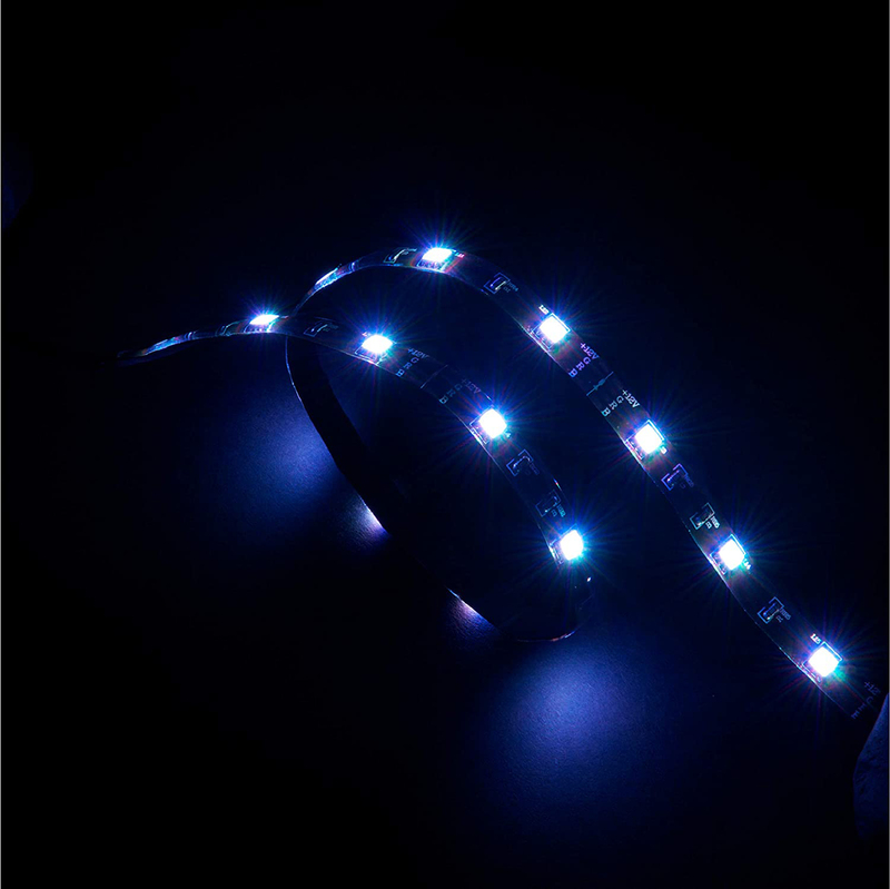 Akasa Vegas Extendable LED Strip Light, AK-LD02-05BL, Blue