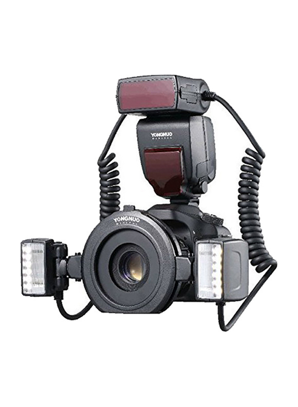 Yongnuo YN-24EX Macro Flash for Canon Camera, Black