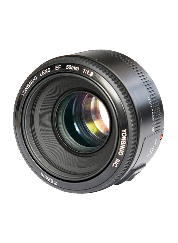 

Yongnuo YN 50mm f/1.8 Lens for Canon Rebel Digital Camera, Black