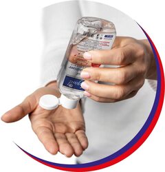 Elegant Hand Sanitizer Gel, 70% IPA Advanced Germ Protection Moisturizers & Vitamin E, 250ml