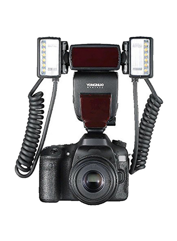 Yongnuo YN-24EX Macro Flash for Canon Camera, Black