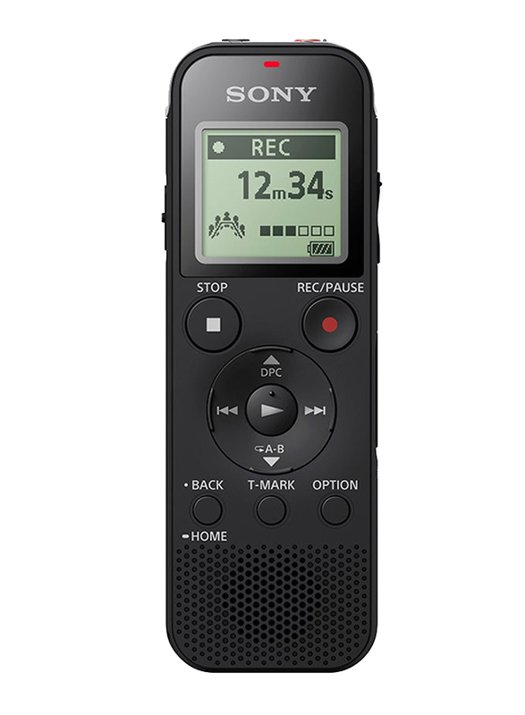 Sony ICD-PX470 Digital Voice Recorder with Built-in USB, Black
