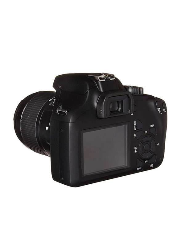 Canon EOS 4000D DSLR Camera with EF-S 18-55 mm f/3.5-5.6 III Lens, 18 MP, Black