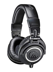 Audio Technica ATH-M50x Wired Over-Ear Headphones, Black