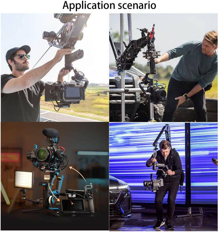 Zhiyun Crane-3s 3-Axis Smartsling Handheld Gimbal Stabilizer for DSLRS and Cine Cameras, Black