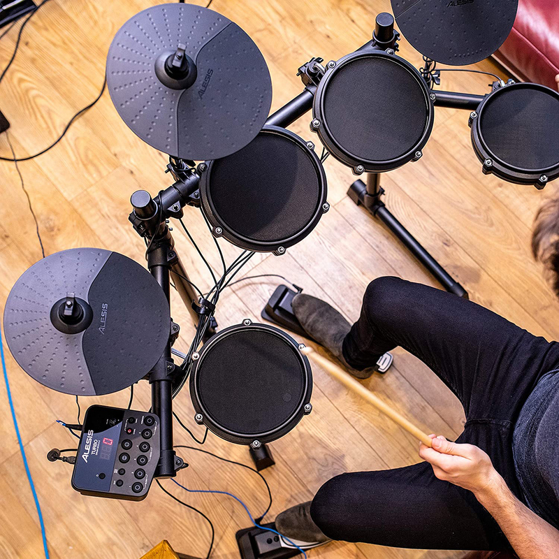 Alesis Drums Turbo Mesh Kit, 7 Piece, Black