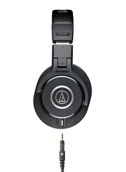 Audio Technica ATH-M40X Professional Over-Ear Headphones, Black