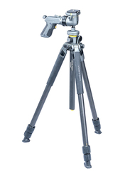 Vanguard Alta Pro 2 + 263CGHT Carbon Fiber Tripod with Alta GH-300T Grip Head and Multi-Angle Center Column for Sony, Nikon, Canon DSLR Cameras, Grey