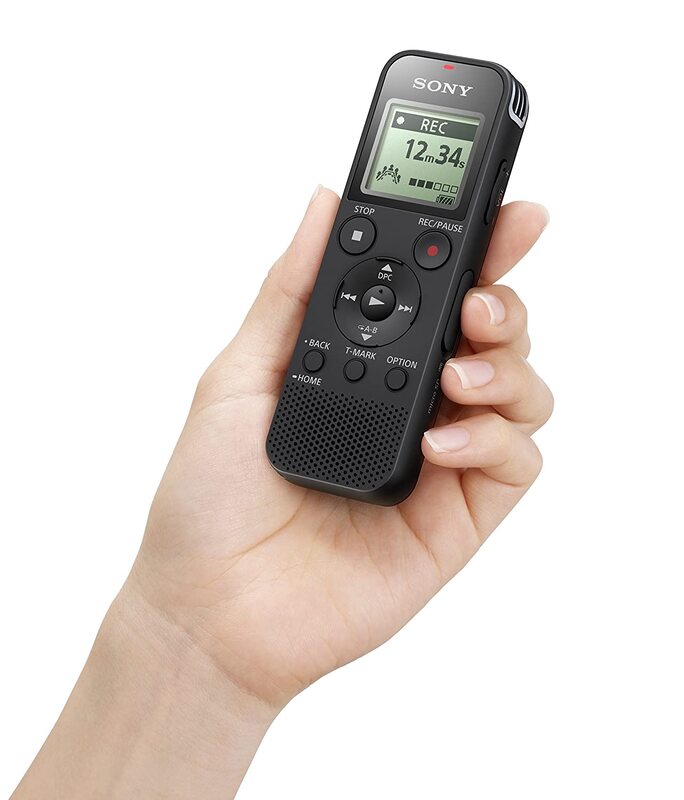 Sony ICD-PX470 Digital Voice Recorder with Built-in USB, Black