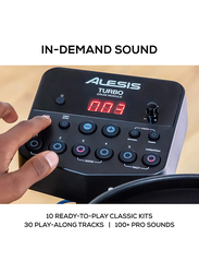 Alesis Drums Turbo Mesh Kit, 7 Piece, Black