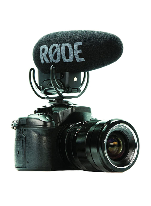 Rode VideoMic Pro Plus On-Camera Shotgun VMP+ Microphone, Black