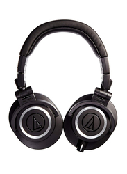 Audio Technica ATH-M50x Wired Over-Ear Headphones, Black