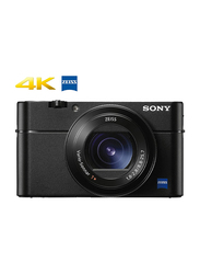 Sony Cyber Shot Dsc Rx100 V Point And Shoot Compact Camera 1 Mp Black Dubaistore Com Dubai