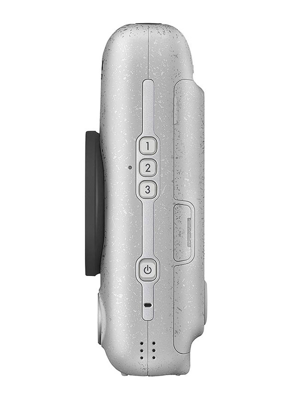 Fujifilm Instax Mini Liplay Hybrid Instant Film Camera, 4.9 MP, Stone White