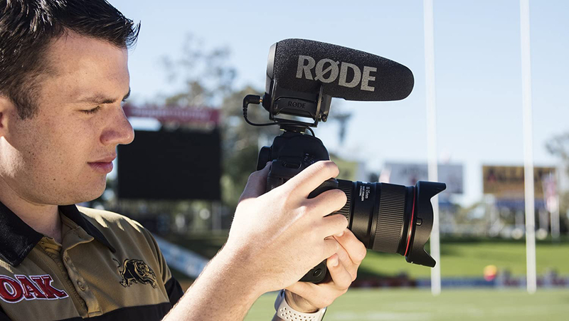 Rode VideoMic Pro Plus On-Camera Shotgun VMP+ Microphone, Black