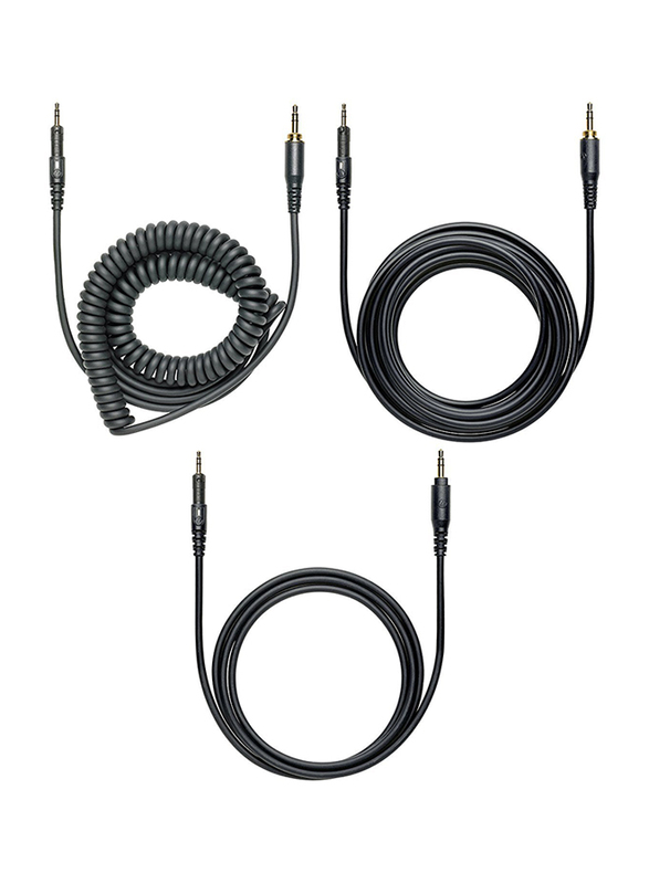 Audio Technica ATH-M50X Professional Studio Monitor 3.5mm Jack Over-Ear Headphones, Black