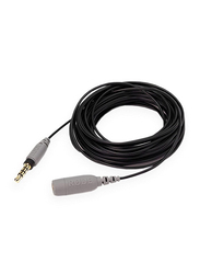 Rode 20-Feet SC1 TRRS Extension 3.5mm Jack Cable, 3.5mm Jack Male to 3.5mm Jack Female for SmartLav+ Microphone, Black/Grey