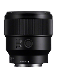 Sony 85mm f/1.8-22 Medium Telephoto Fixed Prime Lens for Sony E Mount, Black