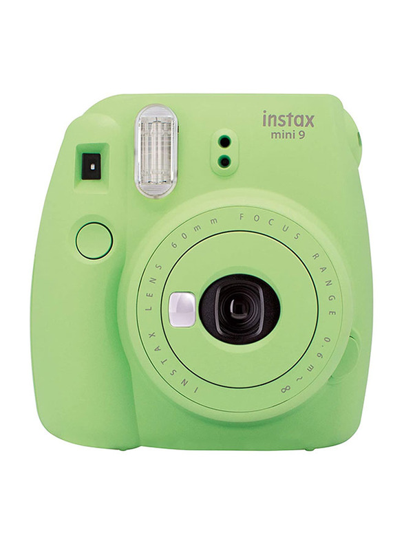 Fujifilm Instax Mini 9 Instant Camera, with 60mm f/12.7 Lens, Lime Green